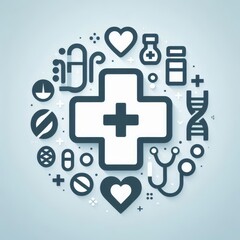 Obraz premium medicine icon,medical icon 