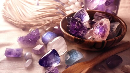 Crystal healing for anxiety, supporting emotional well-being through energetic balance.