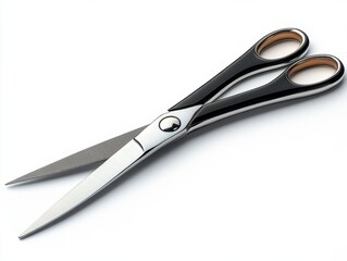 Obraz premium A pair of scissors, isolated on white background. 