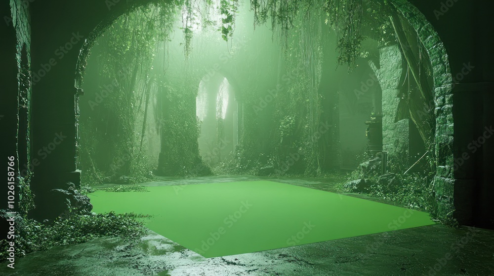 Poster green screen with motion tracking - integrating motion tracking technology with green screens to all