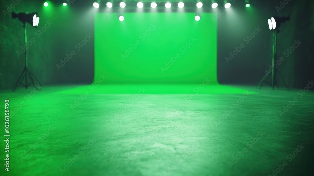 Poster green screen with motion tracking - integrating motion tracking technology with green screens to all