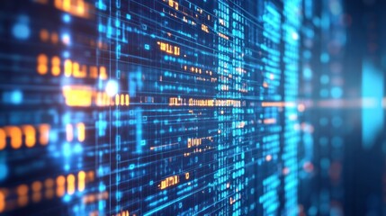 High-tech digital background, emphasizing sleek, technology-driven visuals that are perfect for videos focused on digital products, cybersecurity, or advanced technology