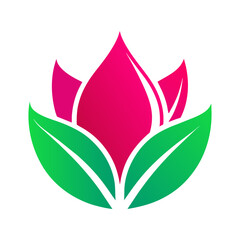abstract flower logo