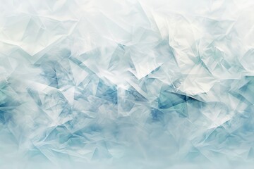 Obraz premium Abstract Crystalline Texture in Blue and White Hues