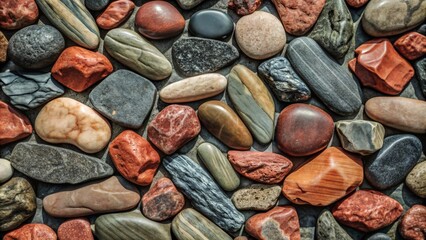 Colorful Pebble Collection