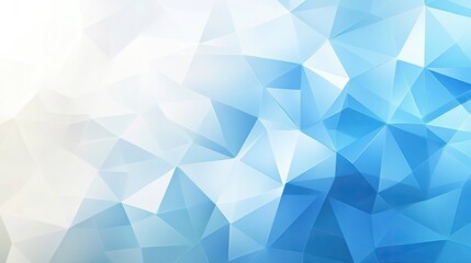 Obraz premium Abstract background with blue and white geometric pattern.