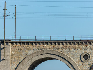 Obraz premium Elements of Austria railway system