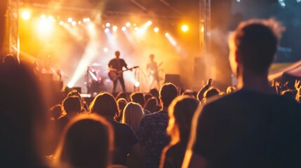 Outdoor concert Concerts held in open-air venues or natural settings, often used for summer festivals and special events.