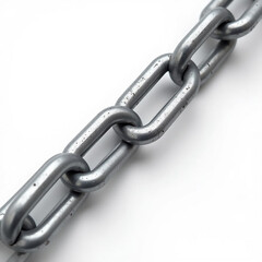 Obraz premium chain isolated on white