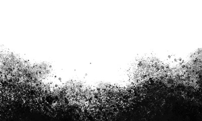 Black and White Gritty Abstract Texture
