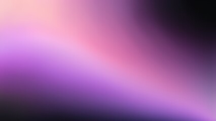 Fototapeta premium A soft gradient blending pink, purple, and black hues, creating an abstract visual effect.