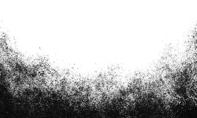 Abstract Ink Splatter Grunge Pattern