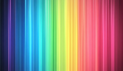 Rainbow Stripes Background.
