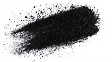Fototapeta premium Fine Black Powder Texture for Artistic Use