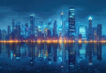 Cityscape Reflection.