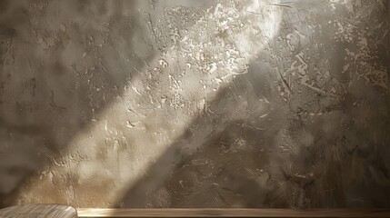 Sunlight filtering through a dusty window in a quiet room during the early morning hours creates a serene atmosphere