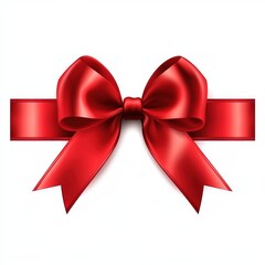 Red Satin Bow.