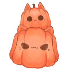 pumpkin cat