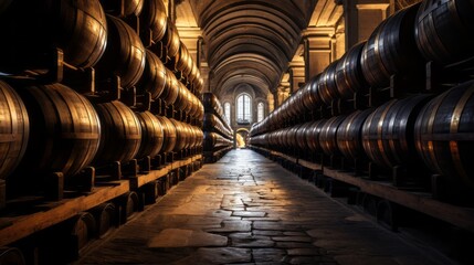 Aesthetic Delights: Captivating B rels in the Wine Cell  of Porto, Portugal