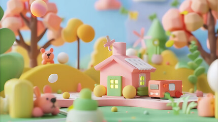 cartoon 3d wallpaper