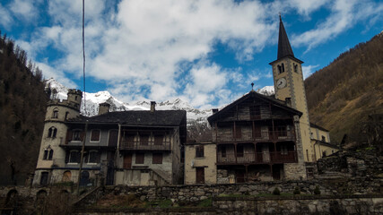 small village of carcoforo in sermenza valley
