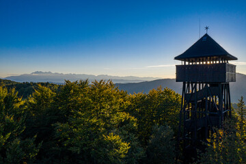 Wieża Koziarz, Małopolska, Poland, EU, Jesień 24 © Maciej G. Szling