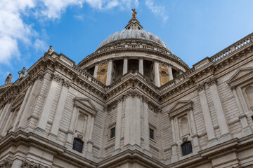 London, England: St Paul's Cathedral is an Anglican cathedral in London and is the seat of the Bishop of London	