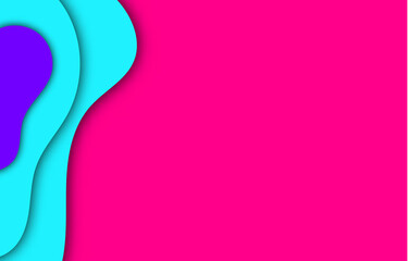 papercut background graphic! Perfect for any creative work needing a bold papercut background graphic design