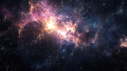 Obraz premium a high quality realistic and detailed picture of OMG particles in space