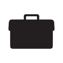 Toolbox silhouette icon vector on white background 