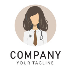 Medica logo vector illustration editable