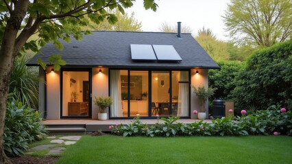 Cozy Home Surrounded by Lush Greenery