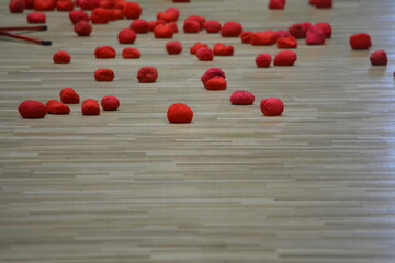 運動会　玉入れ