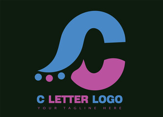 Abstract best C letter logo design vector template.