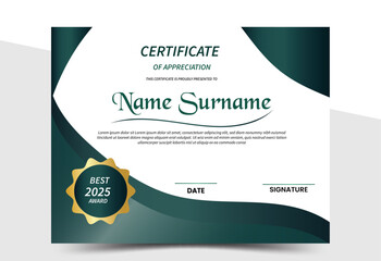 Certificate Template Design