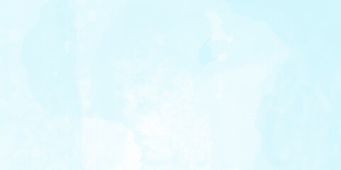 Abstract blue watercolor on white background. Blue sky background cloud. Abstract color splash design. Background with space.
