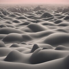 a desert with lots of sand and rocks