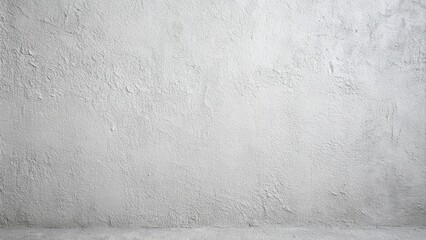 Fototapeta premium Minimalist white wall with gray paint texture on concrete background