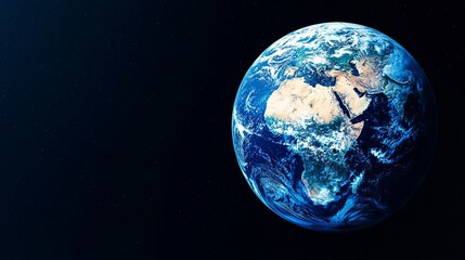 Fototapeta premium Earth from the perspective of the universe