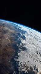 Fototapeta premium Earth from the perspective of the universe