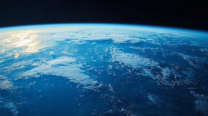 Fototapeta premium Earth from the perspective of the universe