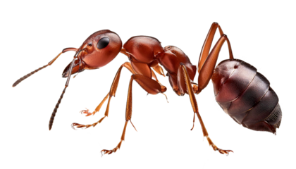 Leafcutter Ant on transparent background