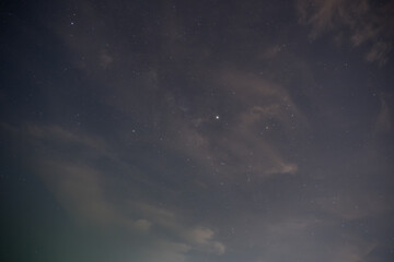 Milky way at nigh sky