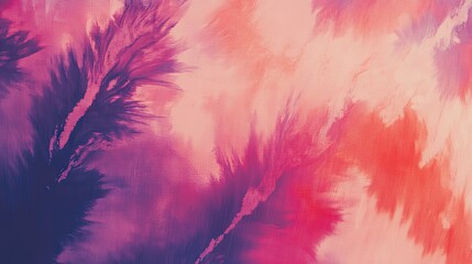 Obraz premium A mesmerizing tie-dye background with vibrant, swirling patterns in neon colors, creating a dynamic and energetic effect.