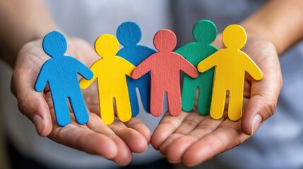 Conceptual image of a community center offering services and support to those in need, emphasizing social care and assistance