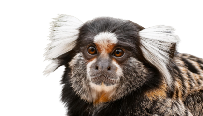 Pygmy Marmoset  on transparent background