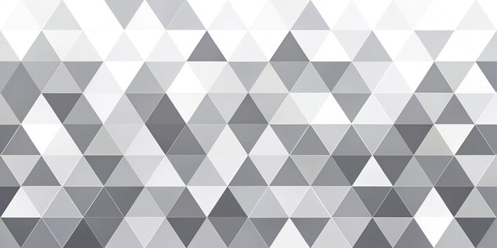 Modern geometric abstract pattern with gray triangles