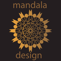 Fototapeta premium luxury mandala design