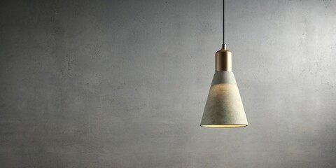 Modern minimal concrete ceiling lamps