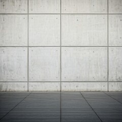 Fototapeta premium concrete wall with floor